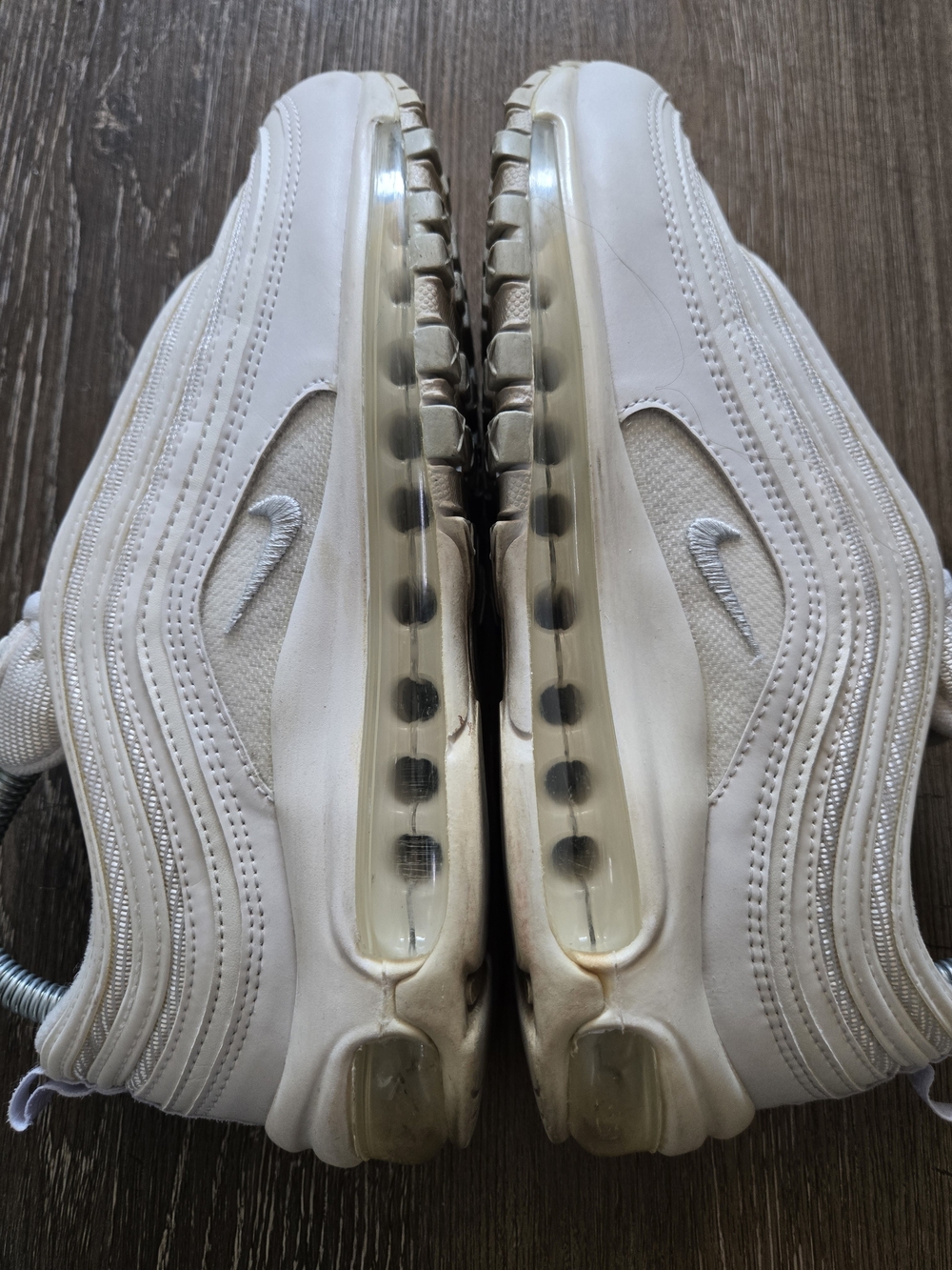 Nike Men’s Air Max 97 Sneakers - White - Picture 7 of 13